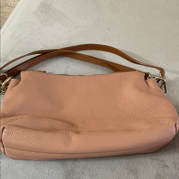 Valentina Handbags - Valentina Blush Pink Leather Shoulder Bag